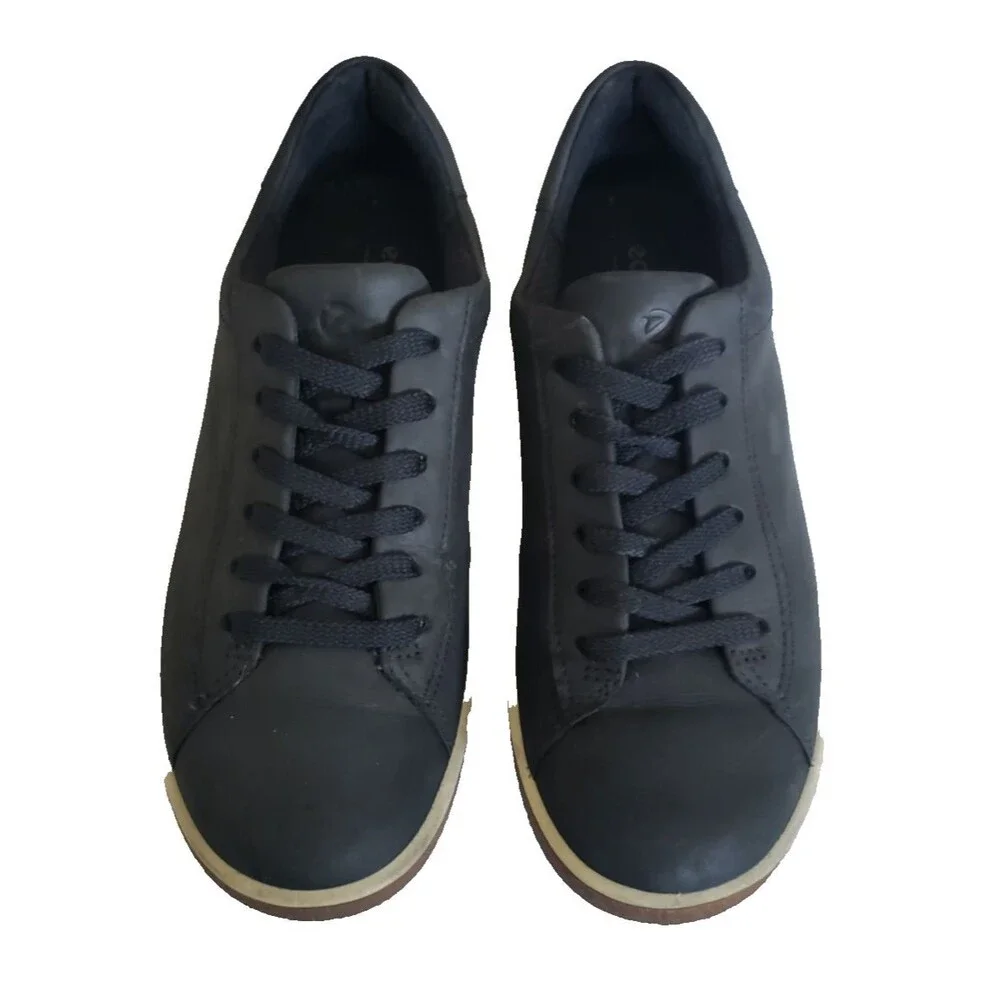 Ecco Danish Design HYDROMAX Shoes Women's EU 37 US 6.5 Soft Black NUBUCK Leather